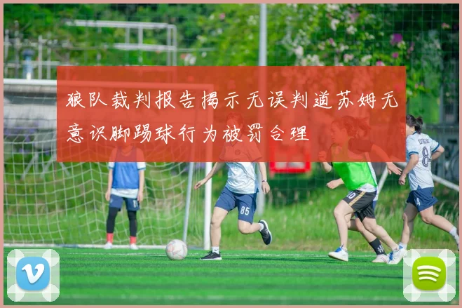 狼队裁判报告揭示无误判道苏姆无意识脚踢球行为被罚合理